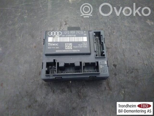 Unité de commande module de porte   4F0959792B,4F0910793B,4F0910793B,4F0959792B