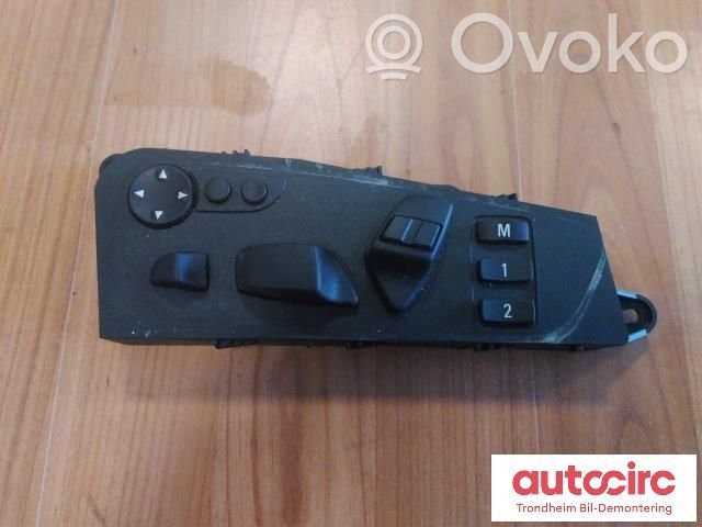BMW X6 E71 Moldura del interruptor de la ventana de la puerta delantera 