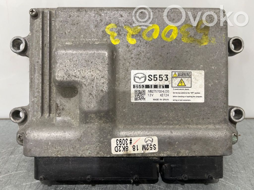 Mazda CX-3 Engine control unit/module ECU 