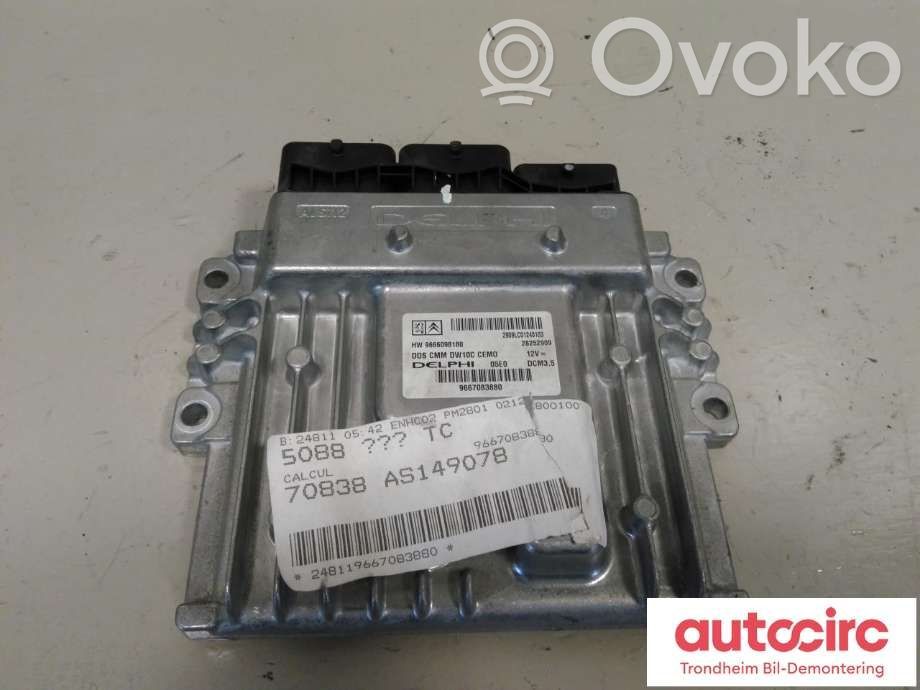 Peugeot 5008 Engine control unit/module ECU 
