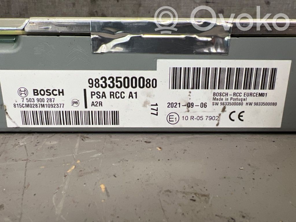 Peugeot Expert Radio/CD/DVD/GPS head unit 