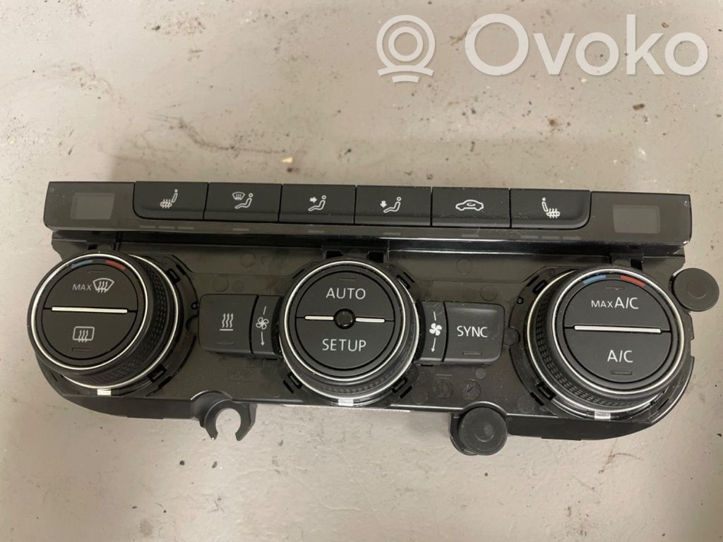 Volkswagen Golf VII Mascherina climatizzatore/regolatore riscaldamento 