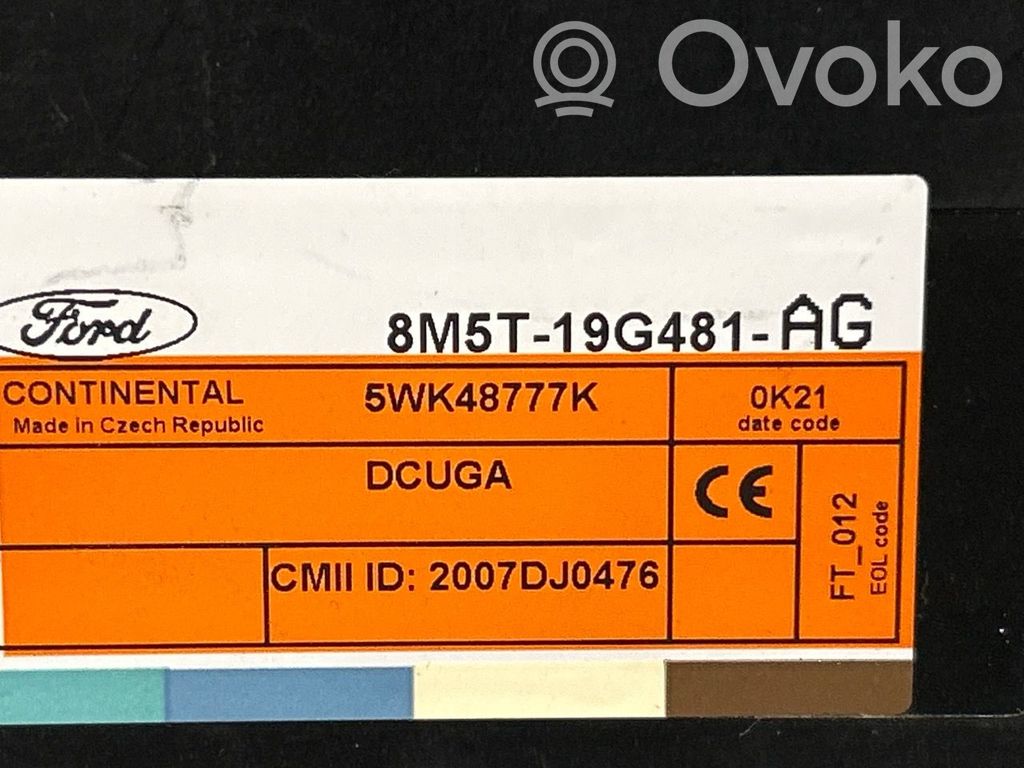 Ford Kuga I Unitate/modul de control fără cheie (KESSY) 