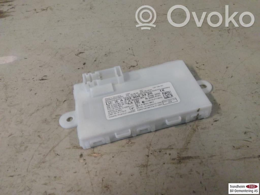 Mercedes-Benz EQC Centralina/modulo keyless go 