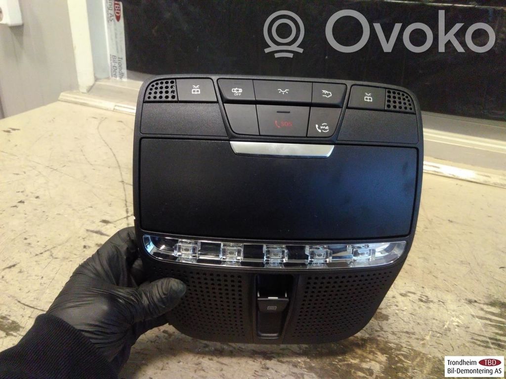 Mercedes-Benz EQC Interruptor de control del panel de luces 