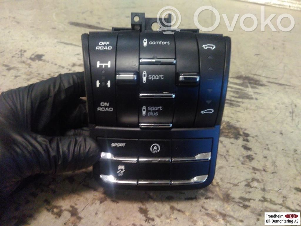 Porsche Cayenne (92A) Otros interruptores/perillas/selectores 