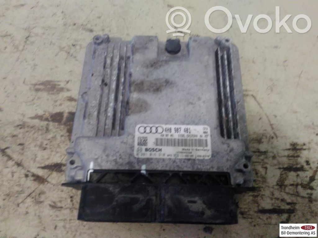 Audi A8 S8 D4 4H Motorsteuergerät ECU 