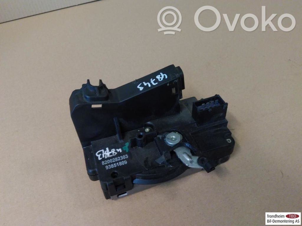 Opel Vivaro Blocco chiusura del portellone
