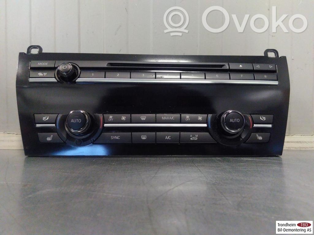 BMW 7 F01 F02 F03 F04 Mascherina climatizzatore/regolatore riscaldamento 