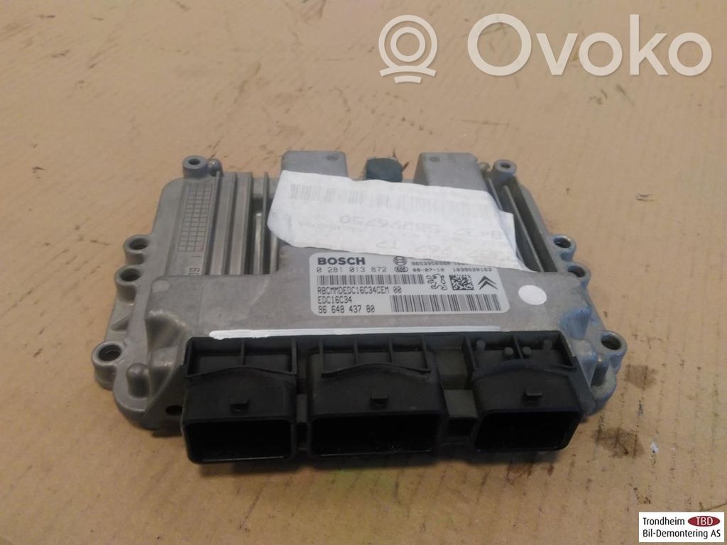 Peugeot 308 Engine control unit/module ECU 