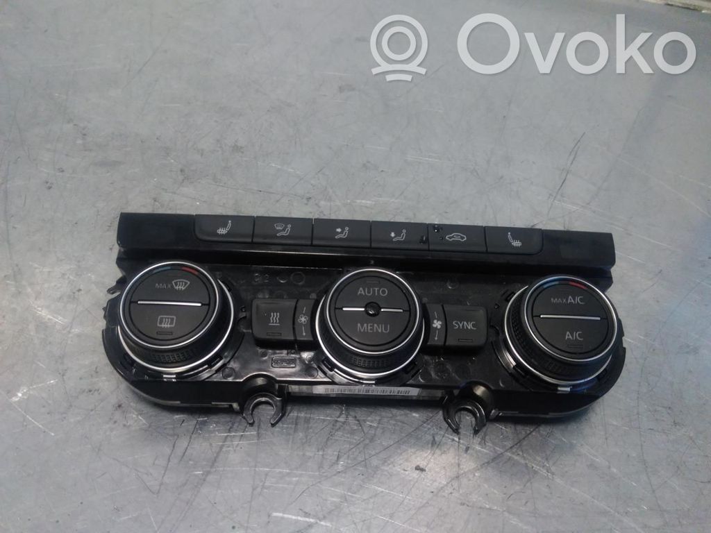 Volkswagen Golf VII Console centrale, commande chauffage/clim 