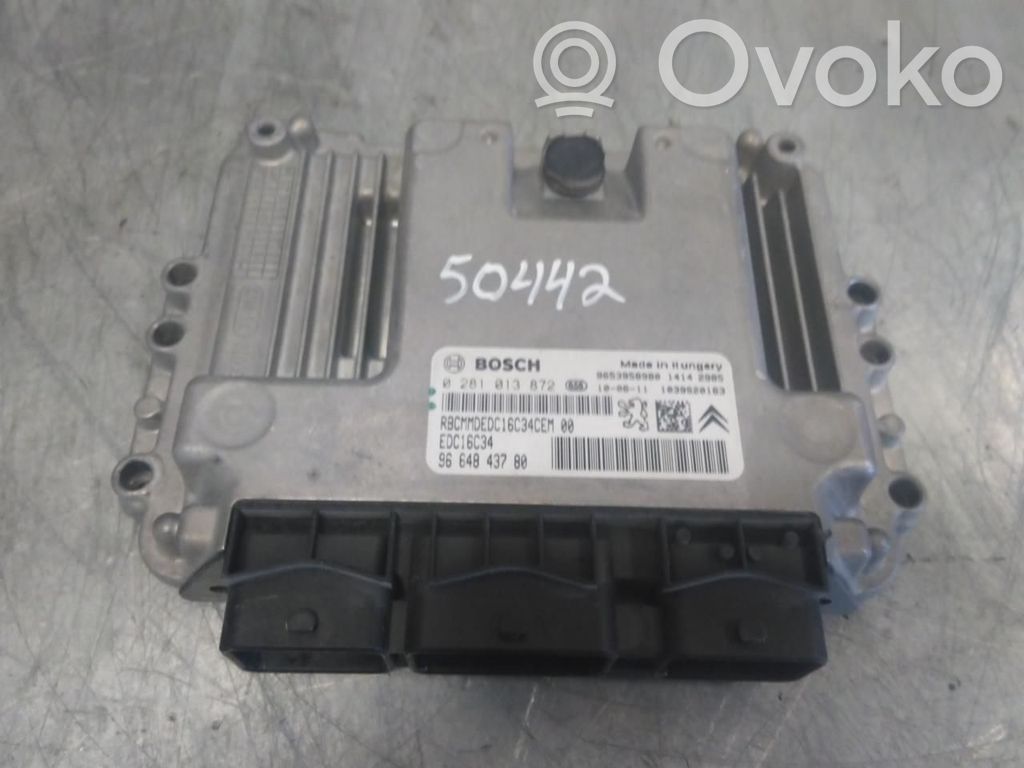 Peugeot Partner Unidad de control/módulo ECU del motor 