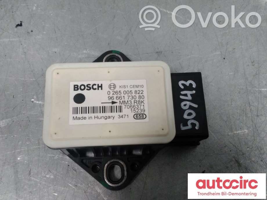 Peugeot Partner Sensor ESP de aceleración de frecuencia del intermitente 