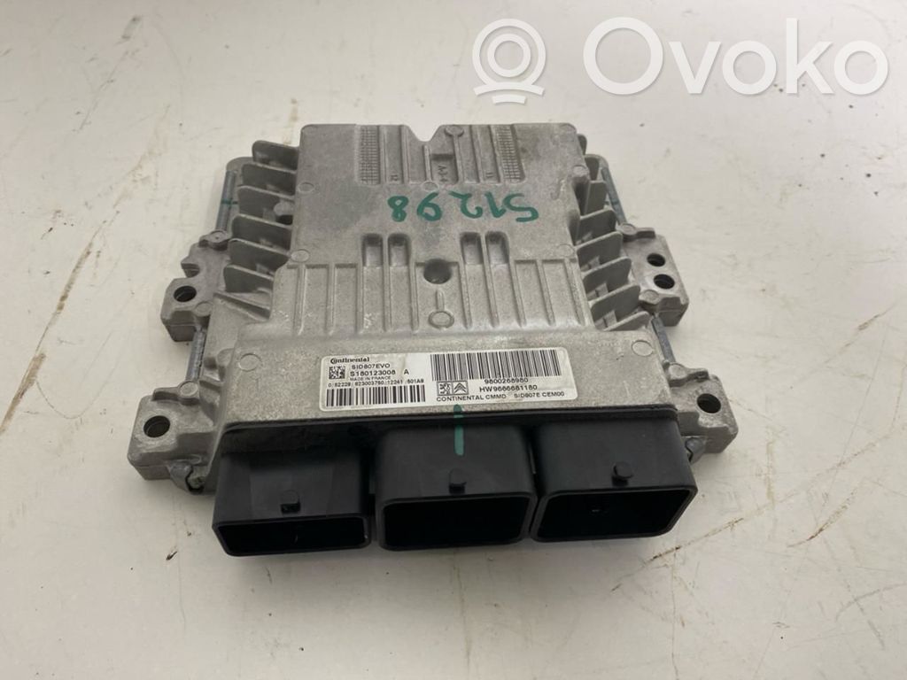 Citroen C4 II Unité de commande, module ECU de moteur 