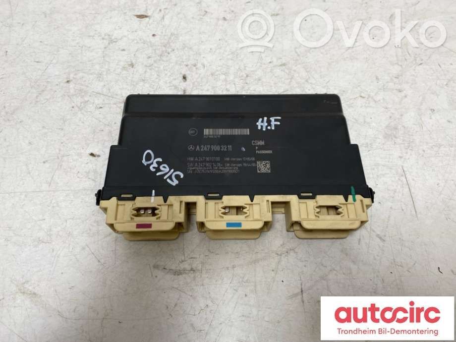 Mercedes-Benz CLA C118 X118 Module de commande de siège 