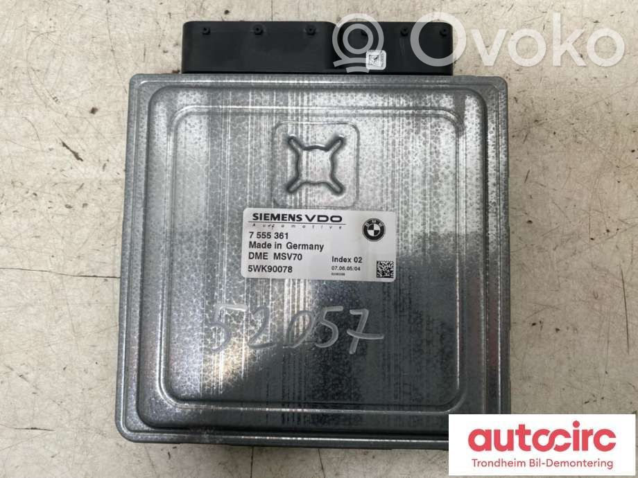 BMW 5 E60 E61 Engine control unit/module ECU 