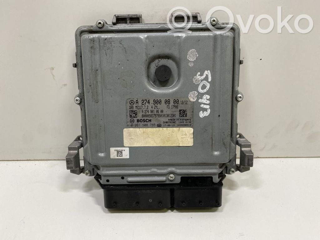 Mercedes-Benz C W205 Unitate control motor/modul ECU 
