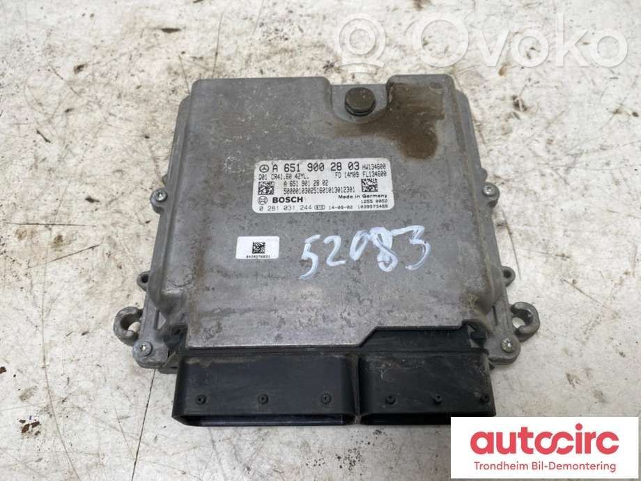Mercedes-Benz Vito Viano W447 Engine control unit/module ECU 