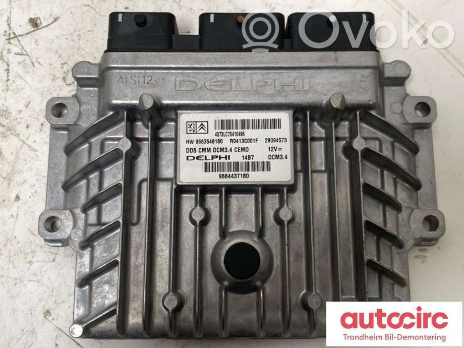 Peugeot 407 Unité de commande, module ECU de moteur 