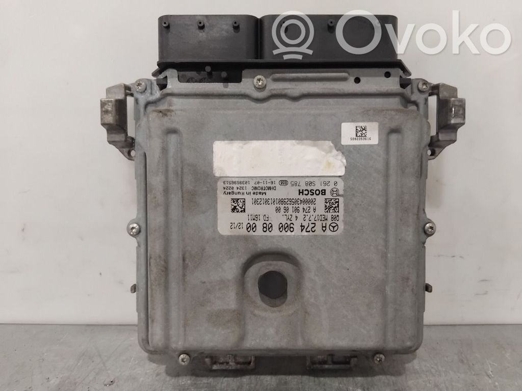 Mercedes-Benz C W205 Unitate control motor/modul ECU 