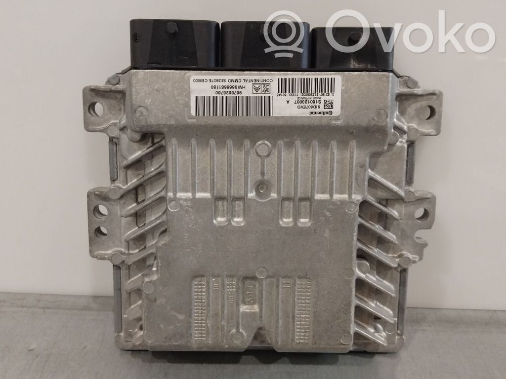 Engine control unit/module ECU   1609404580,1609404580,9666681180,1609404580,9666681180