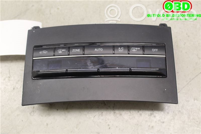 Mercedes-Benz E W212 Climate control/heater control trim 