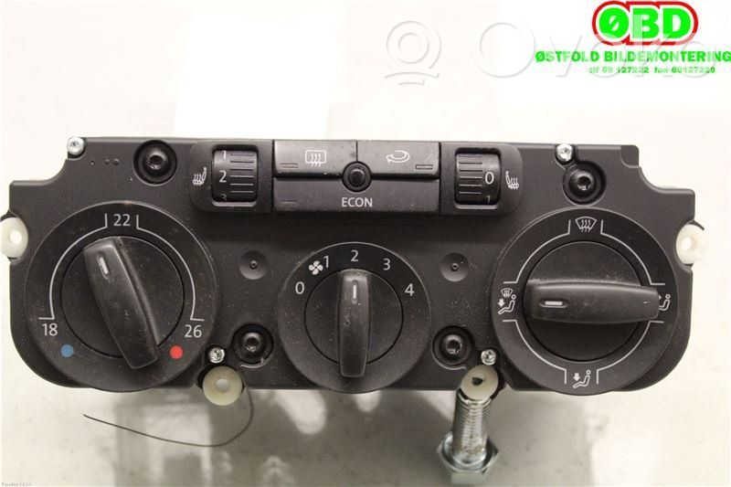Volkswagen Golf Plus Mascherina climatizzatore/regolatore riscaldamento 