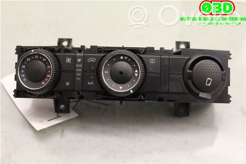 Mercedes-Benz Sprinter W906 Climate control/heater control trim 