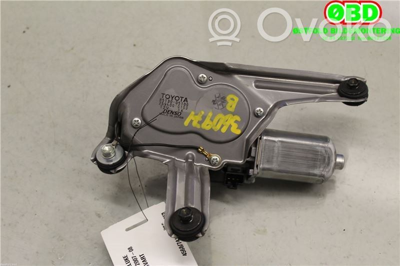 Toyota Avensis T250 Motorino del tergicristallo del lunotto posteriore