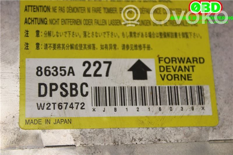 Peugeot iOn Airbag control unit/module 