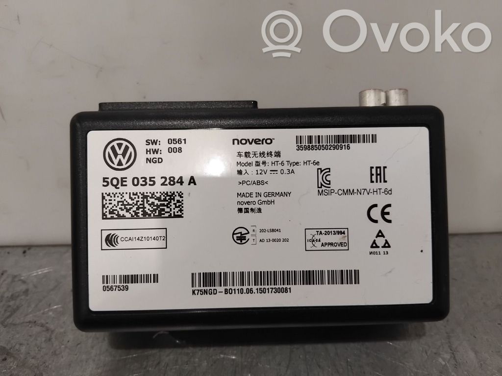 Sonstige Steuergeräte / Module   5QE035284A,5QE035284A,5QE035284A,5QE035284A