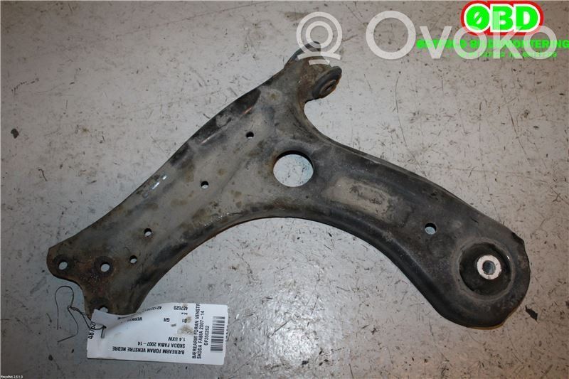 Skoda Fabia Mk2 (5J) Braccio di controllo sospensione anteriore 