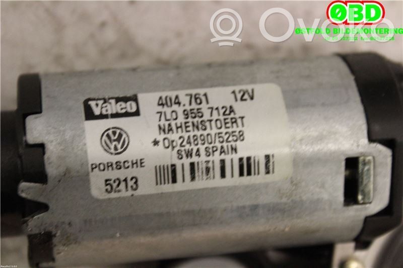 Volkswagen Touareg I Motor del limpiaparabrisas trasero