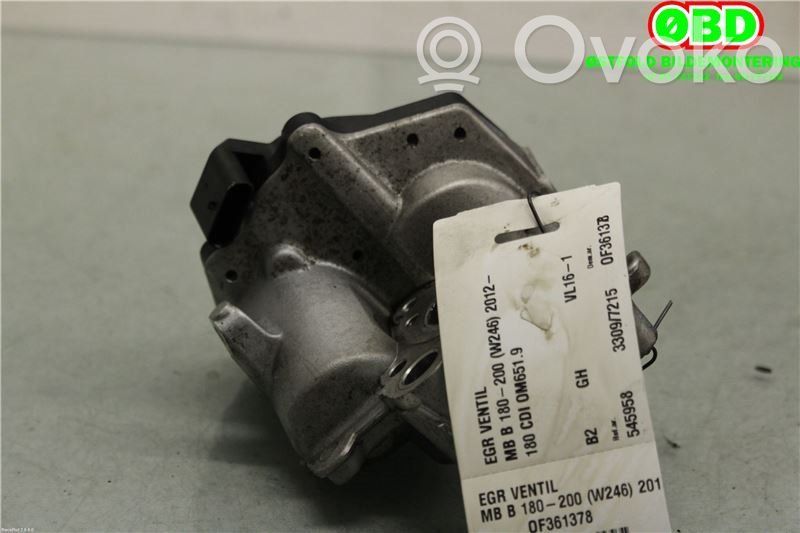 Mercedes-Benz B W246 W242 Valvola EGR