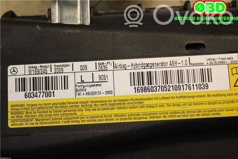 Mercedes-Benz A W169 Airbag lateral 