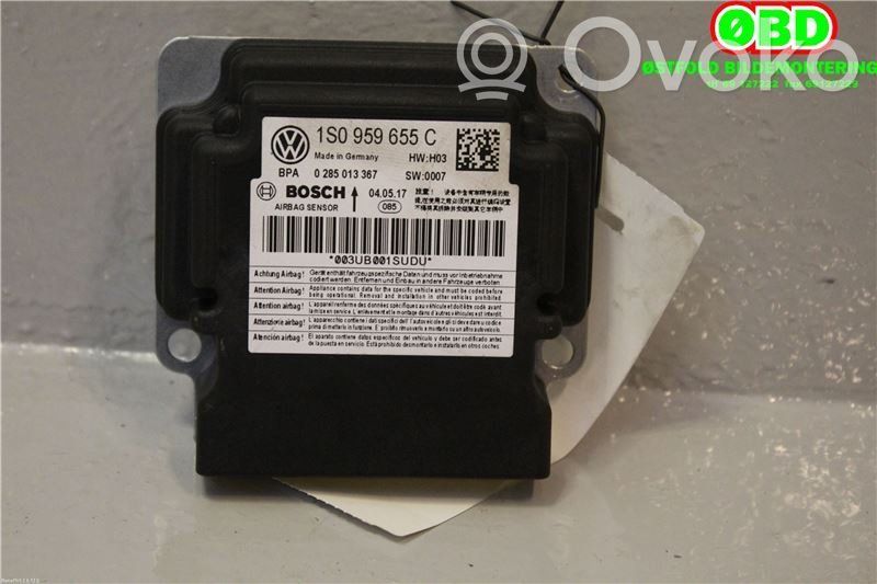 Skoda Citigo Unitate/modul de comandă airbaguri 