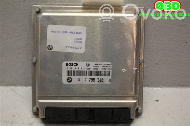 BMW X5 E53 Unidad de control/módulo ECU del motor 