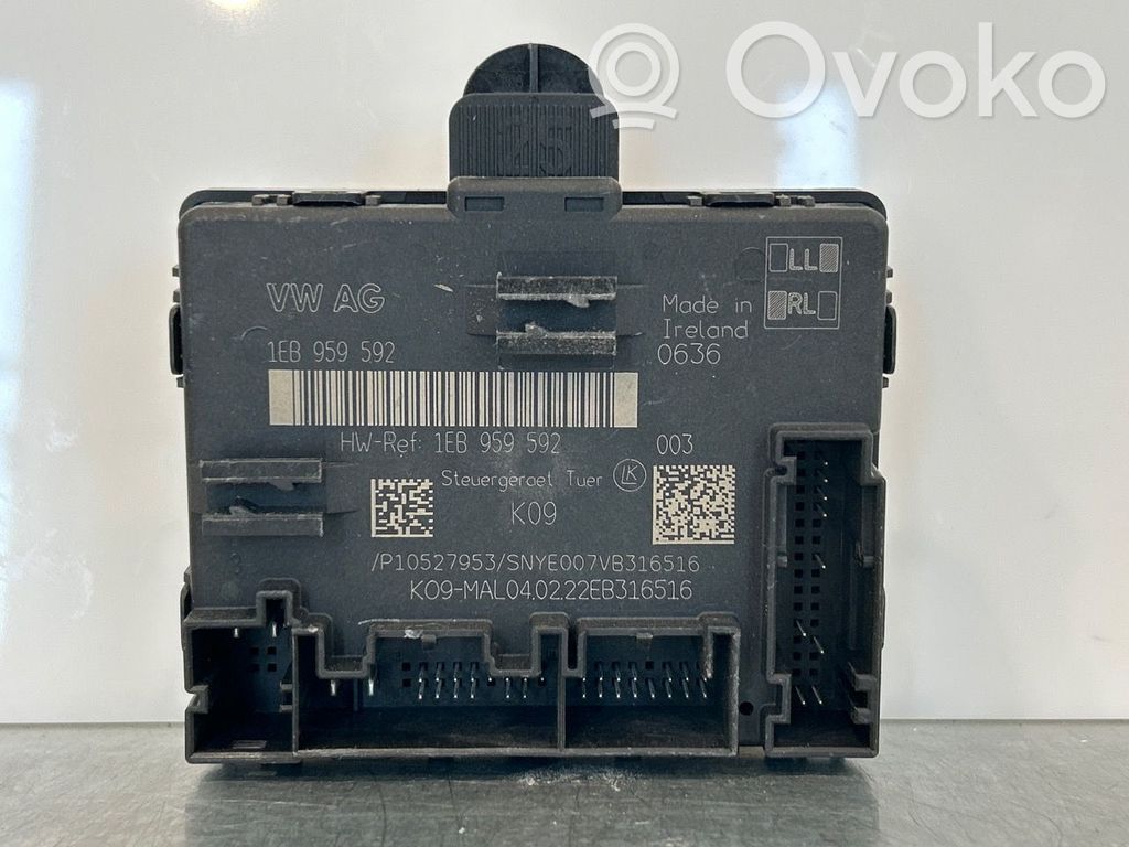 Skoda Enyaq iV Unitate/modul comandă uși 