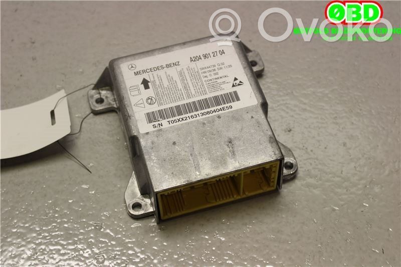 Mercedes-Benz C W204 Unitate/modul de comandă airbaguri 