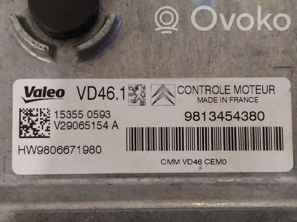 Peugeot 2008 I Engine control unit/module ECU 