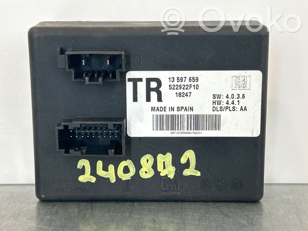 Opel Astra K Other control units/modules 