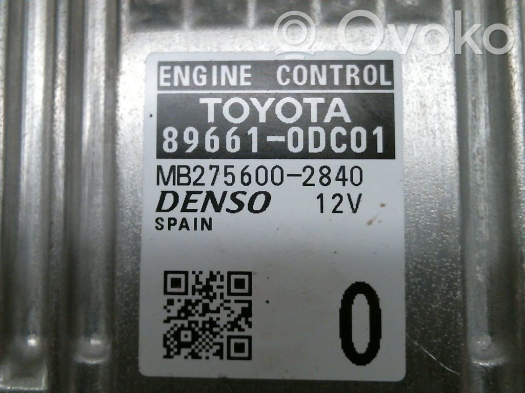 Toyota Yaris Engine control unit/module ECU 