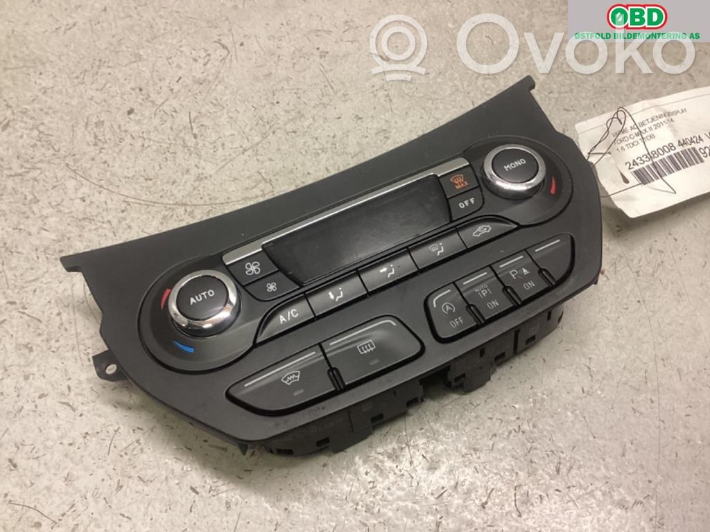 Ford C-MAX II Console centrale, commande chauffage/clim