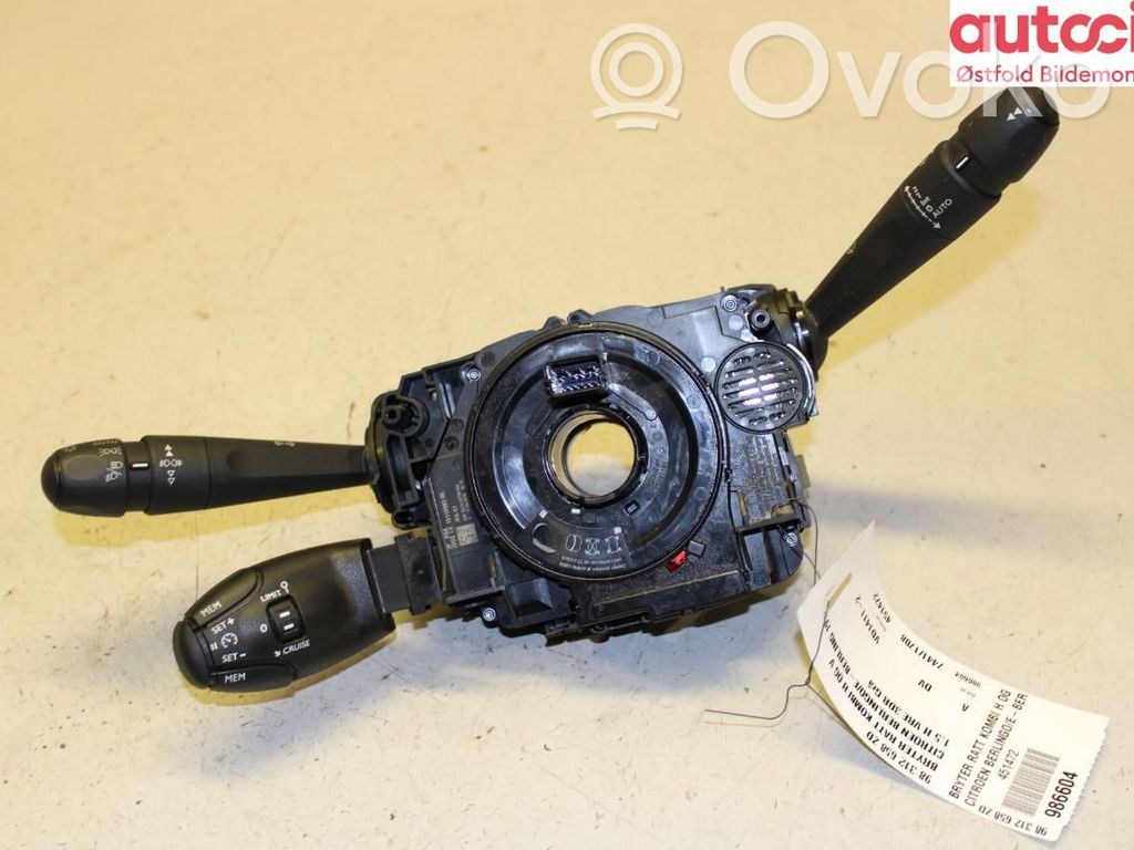 Citroen Berlingo Interruptor de control multifunción 