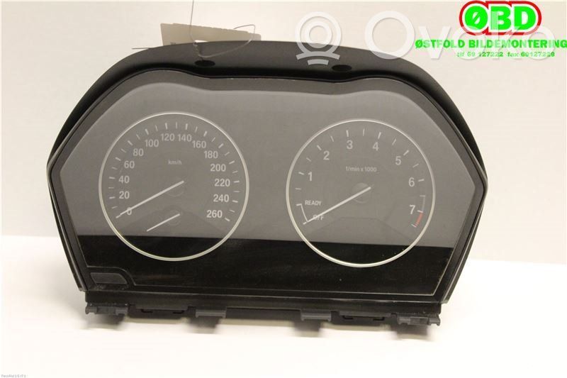 BMW 1 F20 F21 Vitezometru (grup de instrumente) 