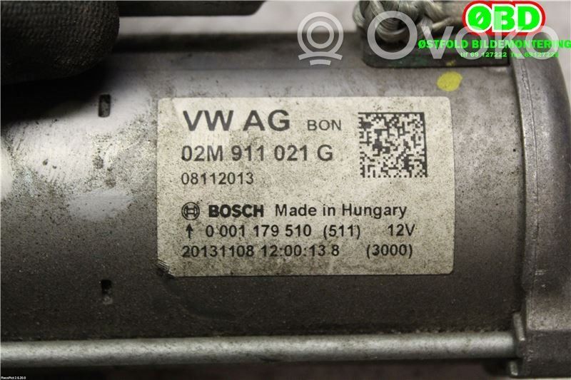 Motor de arranque   02M911021G,02M911021G,02M911021G,02M911021G