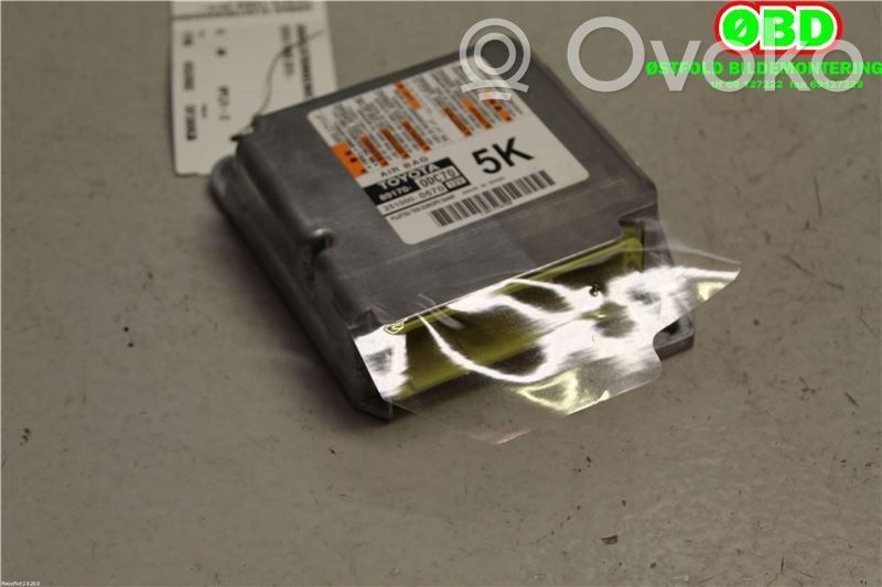 Toyota Yaris Unitate/modul de comandă airbaguri 