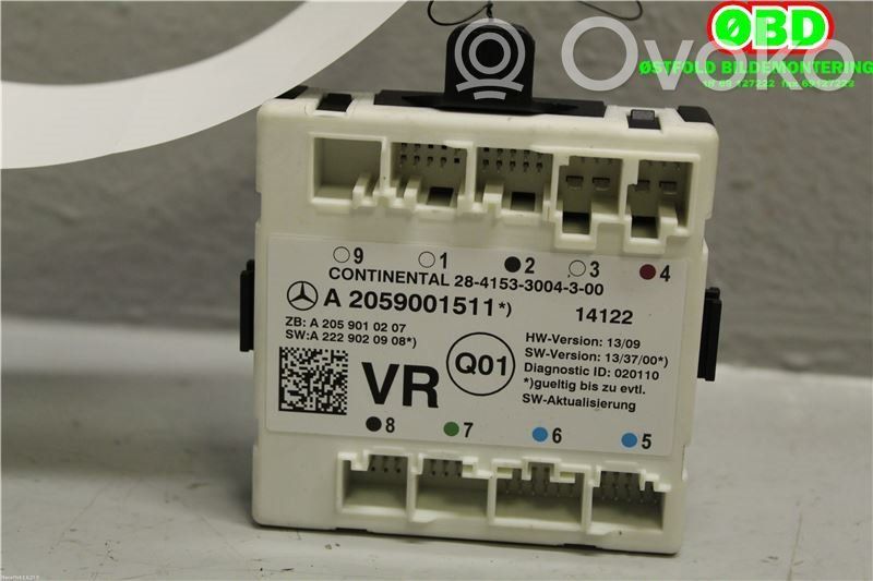 Mercedes-Benz C W205 Door control unit/module 
