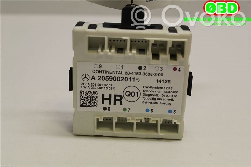 Mercedes-Benz C W205 Centralina/modulo portiere 
