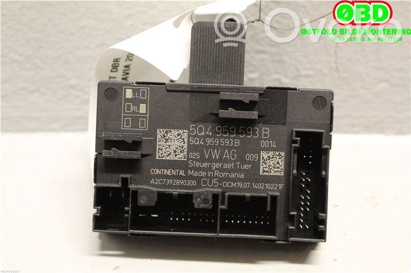 Unité de commande module de porte   5Q4959593B,5Q4959593B,5Q4959593B,5Q4959593B,5Q4959593E